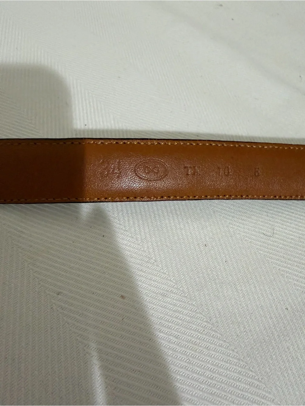 Trafalgar Black Belt Classic Vintage Embossed Leather Crocodile USA 34
